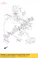 5C3258550000, Yamaha, cespuglio, diaframma yamaha yn 50 2011 2013 2014 2015, Nuovo