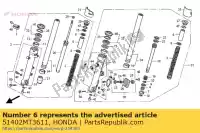 51402MT3611, Honda, kraag, veer honda st pan european  a st1100 1100 , Nieuw