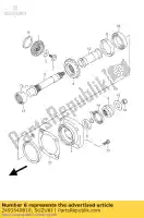 2493540810, Suzuki, zestaw podk?adek, sec dr suzuki vz 1500 2009 2010, Nowy