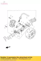 Ici, vous pouvez commander le bobine, charge auprès de Yamaha , avec le numéro de pièce 4Y485520M000: