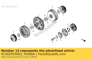 Honda 91302PS5003 o-ring, 33,6x2,2 - Lado inferior