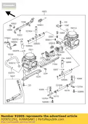 Qui puoi ordinare raccordo vn1500-d1 da Kawasaki , con numero parte 920051291: