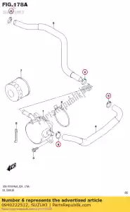 suzuki 0940222512 zacisk - Dół