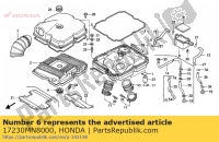 17230MN8000, Honda, estuche comp., filtro de aire, Nuevo