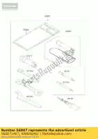 560071407, Kawasaki, tool-kit kvf400-a1 kawasaki kvf 300 400 2000 2001 2002, New