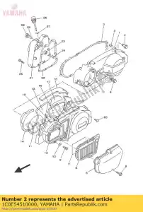 yamaha 1C0E54510000 gasket, crankcase - Bottom side