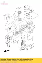 Tutaj możesz zamówić ? Ruba z podk? Adk? Od Yamaha , z numerem części 901190623400: