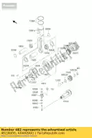 482J8000, Kawasaki, anello di sicurezza, 8 mm kawasaki kmx kr 125 200 250 1986 1987 1988 1989 1990 1991 1992 1995 1998 1999 2001 2002, Nuovo