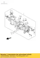 1340544G00, Suzuki, corpo farfallato Suzuki GSR 600, Nuovo