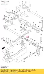 Here you can order the spring from Suzuki, with part number 0944420012: