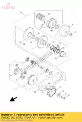 Ici, vous pouvez commander le réa primaire assy auprès de Yamaha , avec le numéro de pièce 5WGE76011000: