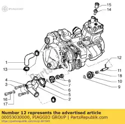 Ici, vous pouvez commander le axe de fourche auprès de Piaggio Group , avec le numéro de pièce 00053030000: