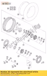 Qui puoi ordinare nessuna descrizione disponibile da KTM , con numero parte 0625032067: