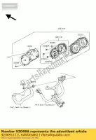 920691113, Kawasaki, bulbo, t3,12v0,7w zx900-e1p kawasaki er-6f z zx 600 650 750 900 1200 2000 2001 2002 2003 2004 2005 2006 2007 2008, Novo