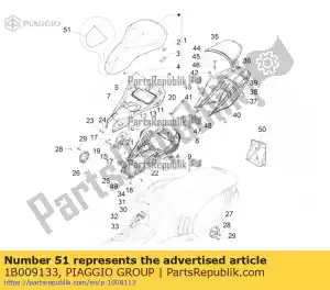 Piaggio Group 1B009133 zestaw copertura sprzedany - Dół