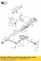 140750005, Kawasaki, cap-assy kawasaki kfx kfxr 450, Nowy