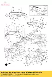 Here you can order the cover assy, under from Yamaha, with part number 2C0Y280800P3: