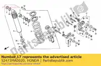 52473MA0020, Honda, collare, perno biella honda cb cr mtx nx rw (d) england s (f) netherlands xr 50 80 125 200 250 1983 1985 1986 1988 1989, Nuovo