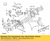 46632309107, BMW, radiatorbekleding midden gecoat met primer bmw  1000 1100 1984 1985 1986 1987 1988 1989 1990 1991 1992 1993 1994 1995 1996, Nieuw