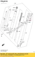 5117314F00, Suzuki, joint, poussière suzuki  an gsf gsr gsx gsx r gv sv vz 250 400 600 650 750 800 1100 1400 1985 1986 1987 1988 1997 1999 2000 2001 2002 2003 2004 2005 2006 2007 2008 2009 2010 2011 2012 2014 2015 2016 2017 2018 2019, Nouveau