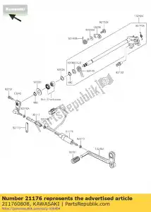 Kawasaki 211760808 sensore, cambio rapido - Il fondo