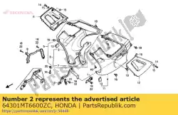 Tutaj możesz zamówić maska ??* nh193p / type3 od Honda , z numerem części 64301MT6600ZC: