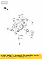 230071351, Kawasaki, lente-comp, farol u zx900-c1 kawasaki zx 600 900 1998 1999, Novo