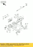 120531119, Kawasaki, corrente-guia zx900-a1 kawasaki gpz 750 900 1985 1986 1987 1988 1989 1990 1993, Novo