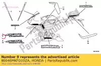 86646MKFD10ZA, Honda, striscia, l. cappuccio centrale *tipo1* honda cbr1000ra 1000 , Nuovo