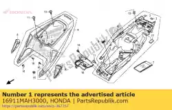 Aquí puede pedir protector de Honda , con el número de pieza 16911MAH3000: