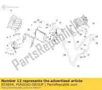 655604, Piaggio Group, Conduit d'air piaggio carnaby 300 2009, Nouveau