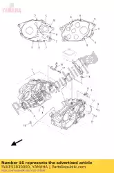 Ici, vous pouvez commander le plaque, roulement cov auprès de Yamaha , avec le numéro de pièce 5VKE53830000: