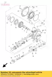 Aquí puede pedir eje, conducir de Yamaha , con el número de pieza 3P6461721000: