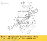 781091, Piaggio Group, guarnizione piaggio vespa fly rp8c52100 rp8c52300 rp8m79100 vespa zapc526b zapm798g zapm80100, zapm80101, zapma7100 zapm80101 zapm808g, zapm80200, zapm8020, zapma7200, zapma78g zapma720 zapma78g,  zapmd710 zapmd7200,  946 50 125 150 946 2012 2013 2014 2015 2016 2017 , Nuovo