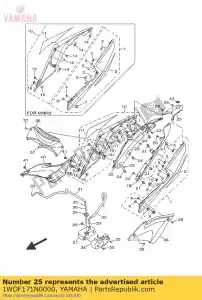 yamaha 1WDF171N0000 kret, os?ona boczna 3 - Dół