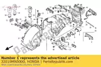 32010MN5000, Honda, support, coupleur honda gl goldwing se  valkyrie f6c gold wing interstate i aspencade a gl1500 gl1500se gl1500a 1500 , Nouveau