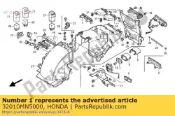 Aqui você pode pedir o suporte, acoplador em Honda , com o número da peça 32010MN5000: