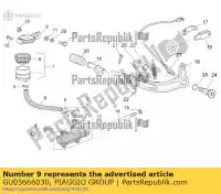 GU05666030, Piaggio Group, Tank ondersteuning moto-guzzi bellagio breva breva v ie griso griso s e griso v ie norge norge polizia berlino sport stelvio zgulps01, zgulpt00, zgulps03 zgulsg01 zgulsu02 zgulze00, zgulzg00, zgulzu01 850 940 1100 1200 2005 2006 2007 2008 2009 2011 2014 2015 2016 2017, Nieuw