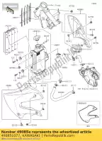 490851077, Kawasaki, cap-assy-pressure, p1. kawasaki kx  a kx65 65 , Nowy