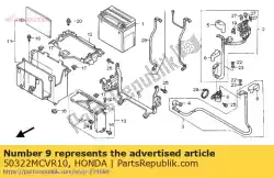 holdre, batt box van Honda, met onderdeel nummer 50322MCVR10, bestel je hier online: