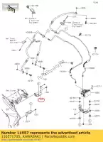 110571705, Kawasaki, 01 bracket,fr kawasaki  1000 2019 2020 2021, New