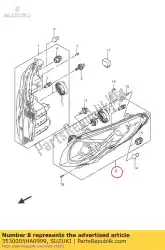 Ici, vous pouvez commander le lampe frontale assy, ?? L auprès de Suzuki , avec le numéro de pièce 3530005HA0999: