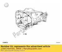 23001464566, BMW, exch. cambio a 5 marce, argento bmw  1100 1992 1993 1994 1995 1996 1997, Nuovo