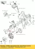 210030031, Kawasaki, stator kx65a6f kawasaki  kx 65 2006 2007 2008 2009 2010 2011 2012 2013 2014 2015 2016 2017 2018 2019 2020, Nouveau