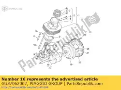 Tutaj możesz zamówić pó? Panewka ? O? Yska 0,508 mm od Piaggio Group , z numerem części GU37062007: