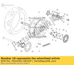 Aprilia 859754, Link di connessione, OEM: Aprilia 859754