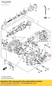 Suzuki 2742131GA0 dvc assy - Bottom side