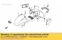 61104MN5000ZC, Honda, pas de description disponible honda gl 1500 1988 1989, Nouveau