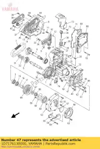 yamaha 1D7176130000 blijven - Onderkant