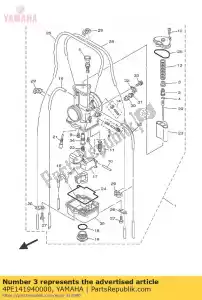 yamaha 4PE141940000 ring - Bottom side